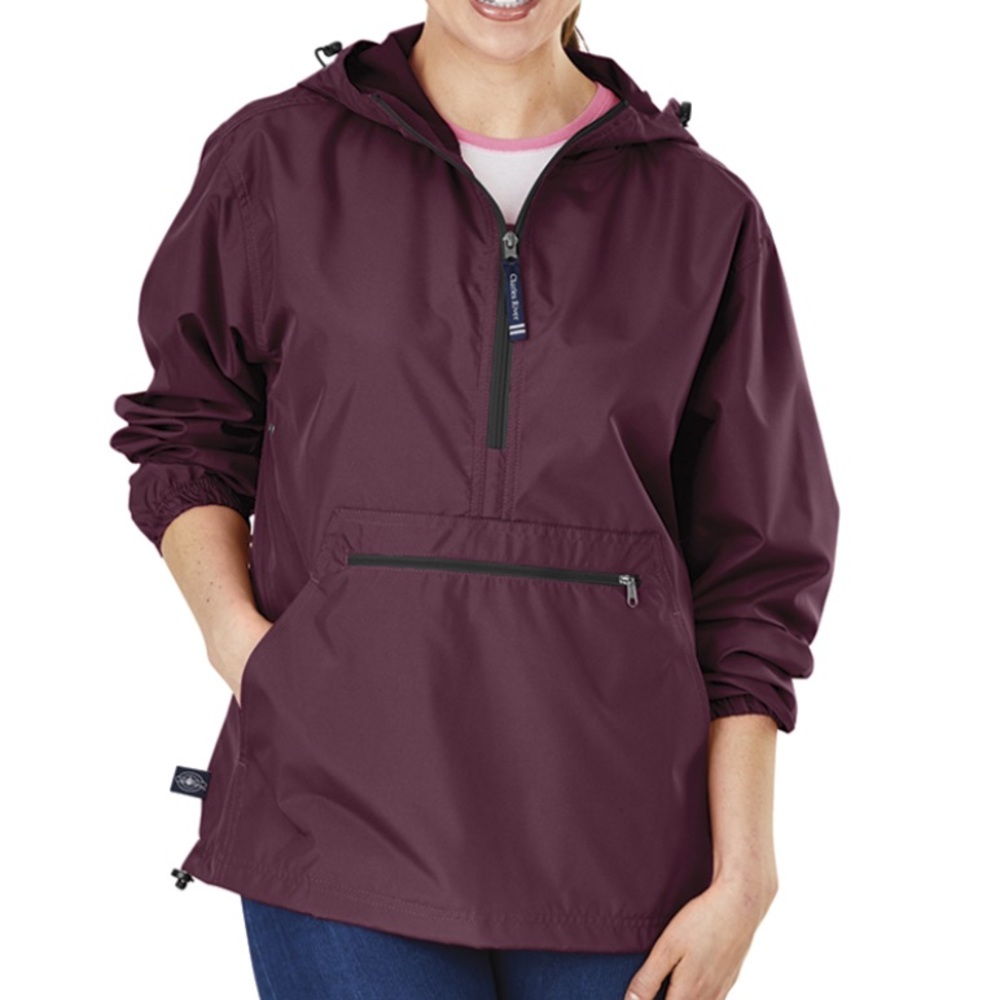 COPY - Maroon Charles River Raincoat